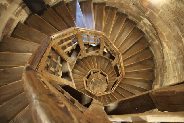 Escalier en bois